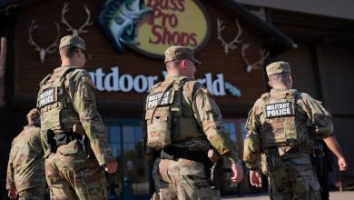 National Guard troops seen on patrols in Memphis with local police