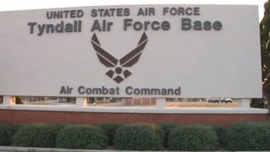 Air Force base housing landlord shuns pre-Thanksgiving Christmas decor