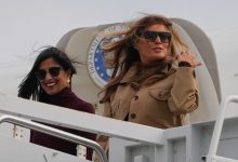 Melania Trump, Usha Vance visit military families in North Carolina