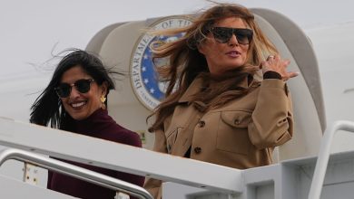 Melania Trump, Usha Vance visit military families in North Carolina