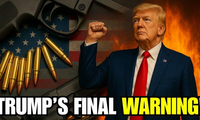 This Is Trump’s Last Warning Shot: Gun Owners, Pay Attention!