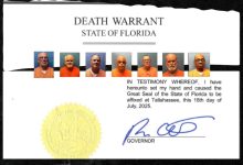 DeSantis is a veteran. So are inmates he’ll send to execution chamber