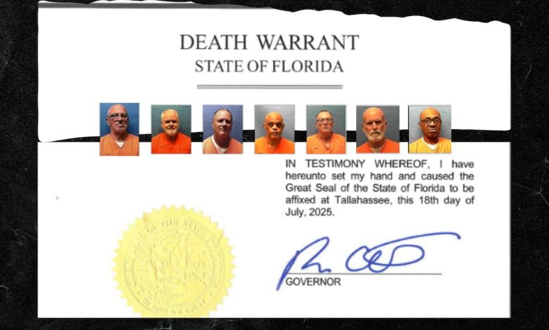DeSantis is a veteran. So are inmates he’ll send to execution chamber