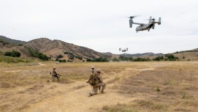 Marines seek Osprey-portable GPS landing system for austere airfields