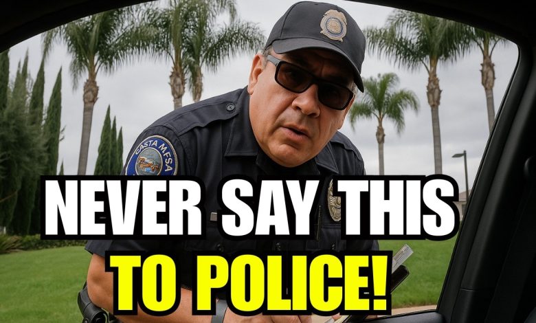 Cops Ask About Your Gun? Say THIS or Risk a Felony