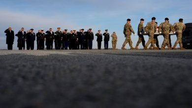 Trump pays tribute to 2 Iowa Guard soldiers, vows retaliation Trump pays tribute to 2 Iowa Guard soldiers, vows retaliation