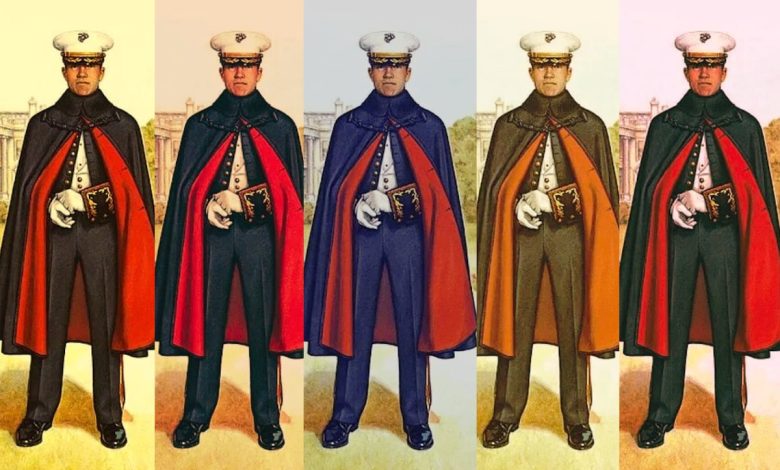 Attention, ladies: You can now wear the iconic Marine Corps boat cloak Attention, ladies: You can now wear the iconic Marine Corps boat cloak