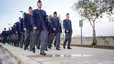 Latest class of guardians first to don new dress uniform at graduation