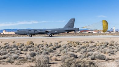B-52 with key radar upgrade flies to Edwards for testing B-52 with key radar upgrade flies to Edwards for testing