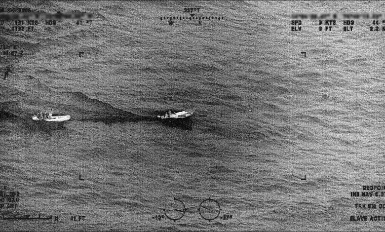 How did the US patrol the Caribbean for drug smuggling before strikes?