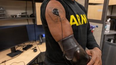 Soldier regains sense of touch through neural-enabled prosthetic limb