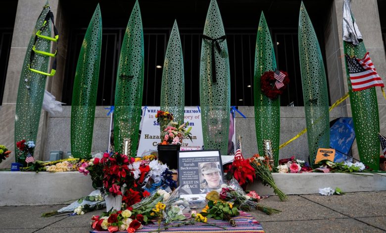 Man charged in National Guard shooting pleads not guilty to murder Man charged in National Guard shooting pleads not guilty to murder