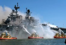 Navy needs to improve fire safety enforcement on ships, watchdog warns