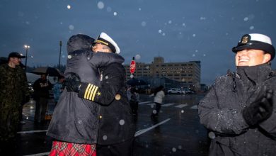 USS Nimitz returns home for likely last time before retirement