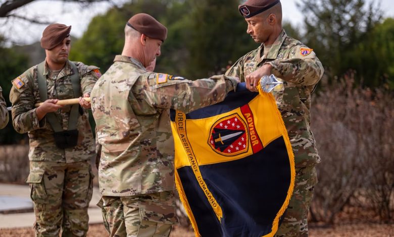 Army inactivates Security Force Assistance Command