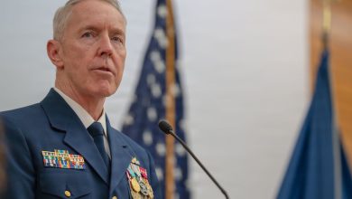Lunday becomes US Coast Guard’s 28th commandant