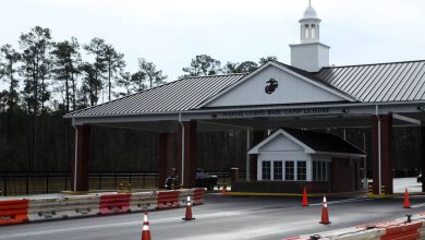 Marine veteran dies in ‘security incident’ on Camp Lejeune