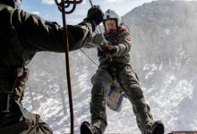 Navy crew helped rescue F-16 pilot after ejection over California