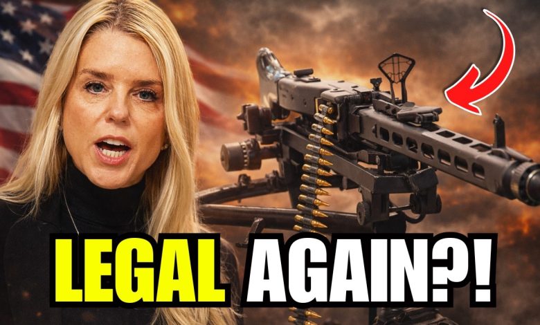 MAJOR BREAKING NEWS! MACHINE GUN BAN REVERSAL FINALLY BACK ON THE TABLE!