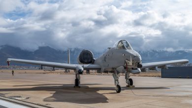 Hill Air Force Base bids farewell to A-10 depot mission as final Warthog departs