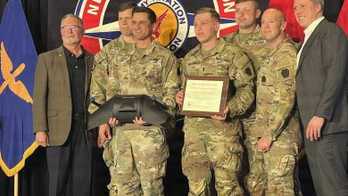 National Guard team clinches award for clawed drone at Army competition
