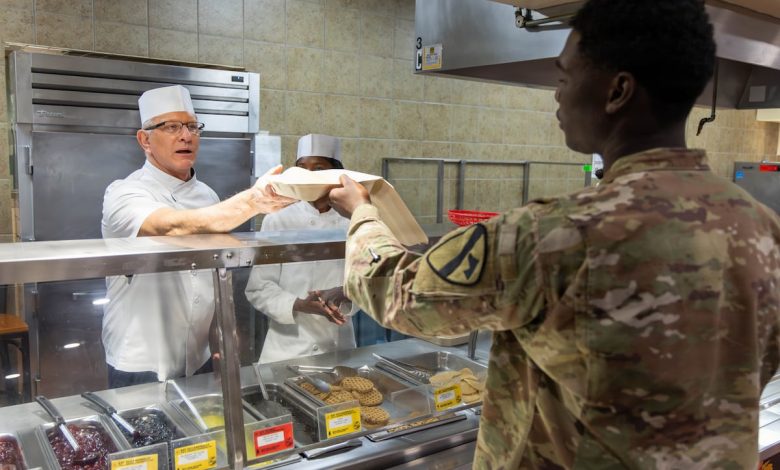 Celebrity chef says he’ll be the ‘bat’ to enforce quality at new Army dining halls
