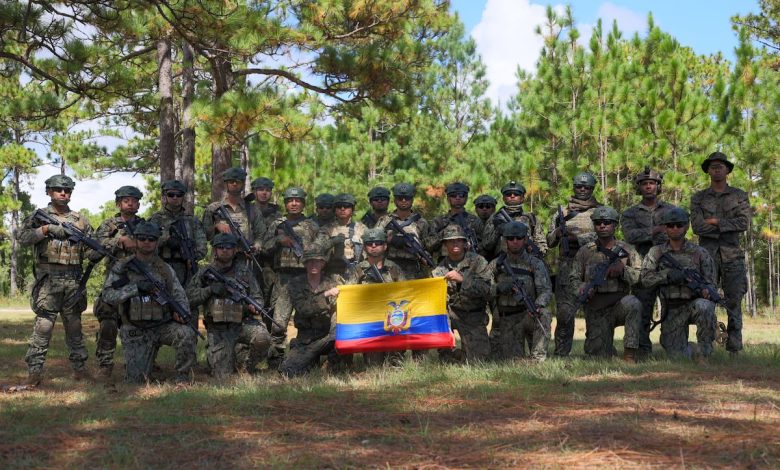 US and Ecuador launch military operation against organized crime groups