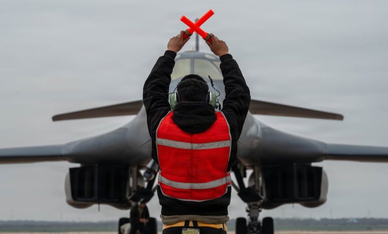 US B-1B Lancers arrive at RAF Fairford as strikes on Iran intensify