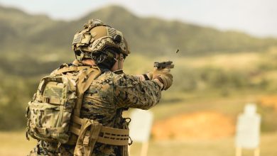 Marines approve red dot optics for pistol qualification — under one condition