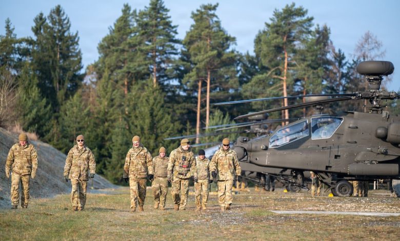 Apache helicopter shoots down drones in Europe for first time in combat exercise