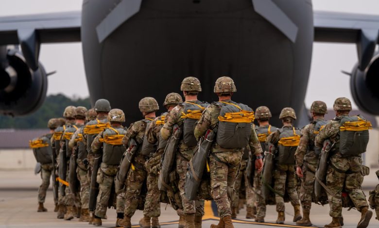 Pentagon confirms elements from the 82nd Airborne Division to deploy to the Middle East Pentagon confirms elements from the 82nd Airborne Division to deploy to the Middle East