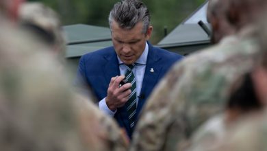 Hegseth prays for ‘overwhelming violence’ during Pentagon Christian service