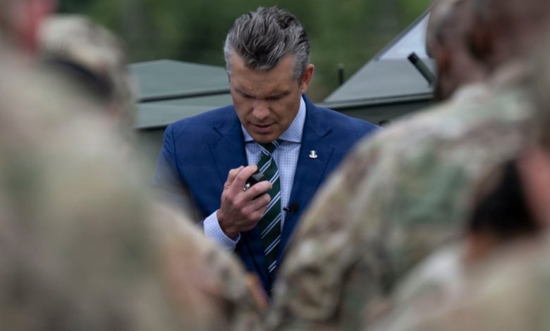 Hegseth prays for ‘overwhelming violence’ during Pentagon Christian service Hegseth prays for ‘overwhelming violence’ during Pentagon Christian service