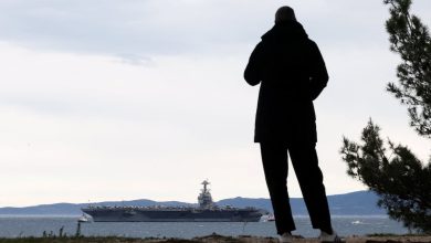 Aircraft carrier USS Gerald R. Ford arrives in Croatia for repairs