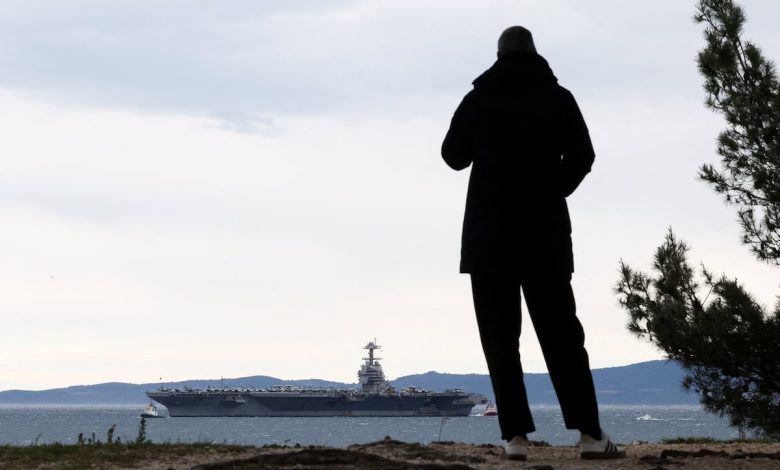 Aircraft carrier USS Gerald R. Ford arrives in Croatia for repairs Aircraft carrier USS Gerald R. Ford arrives in Croatia for repairs