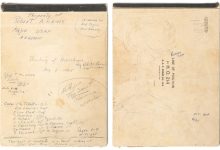 ‘My God what have we done’: Enola Gay pilot’s combat notebook is for sale