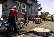 USS Gerald R. Ford docks in Greece for port call after fire