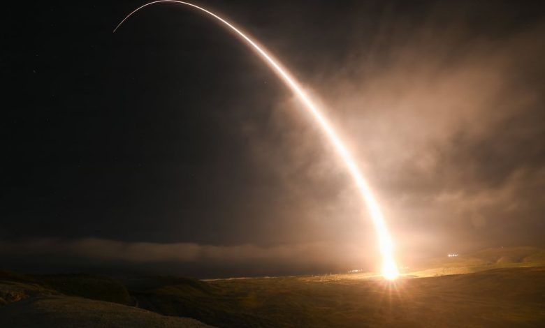 Air Force test launches Minuteman III with multiple reentry vehicles