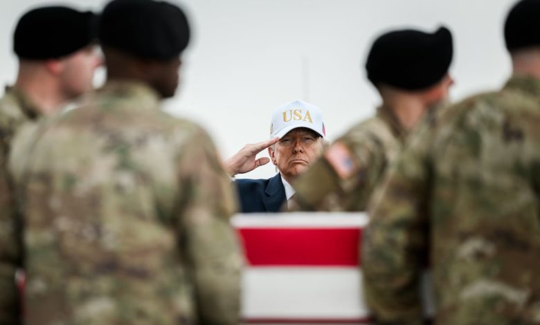 Trump fundraising email uses photo of March 7 dignified transfer of deceased soldier Trump fundraising email uses photo of March 7 dignified transfer of deceased soldier