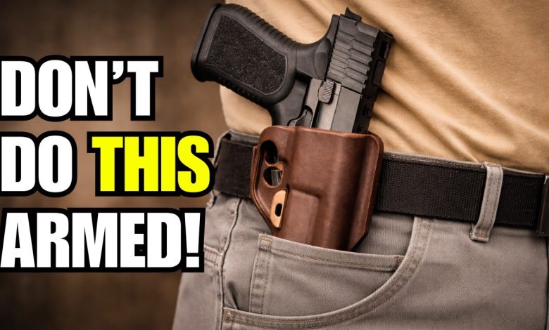 What NOT TO DO When Carrying a Handgun (7 Critical Mistakes)