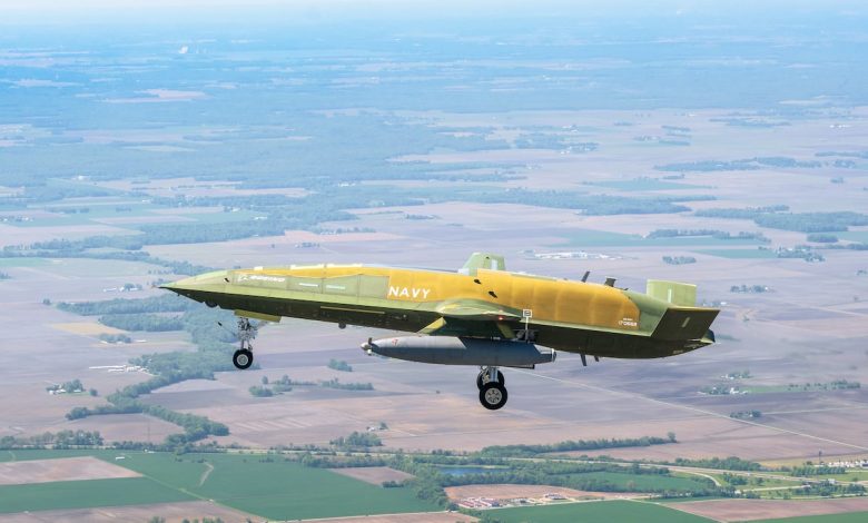 US Navy’s unmanned MQ-25A Stingray notches first successful test flight