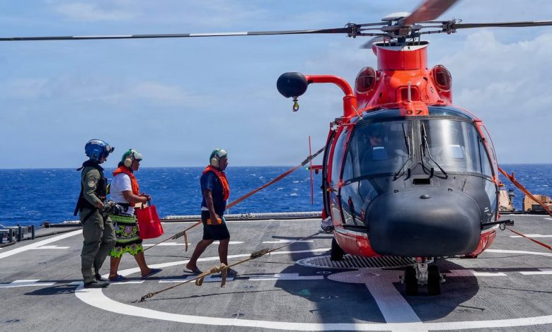 US Coast Guard rescues family missing for 7 days in Micronesia
