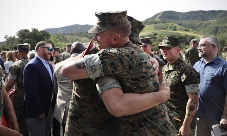 Medal of Honor recipient Dakota Meyer graduates from Marine recon course