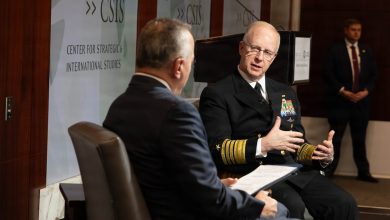 Minesweeping technology in the Middle East is ‘a very good package,’ Caudle says Minesweeping technology in the Middle East is ‘a very good package,’ Caudle says