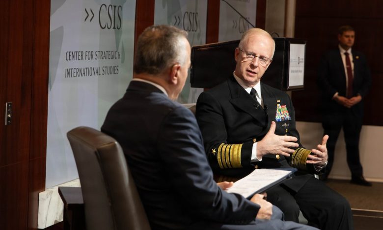 Minesweeping technology in the Middle East is ‘a very good package,’ Caudle says