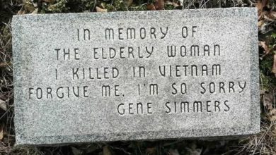 Vietnam veteran’s gravestone somber reminder of war’s toll