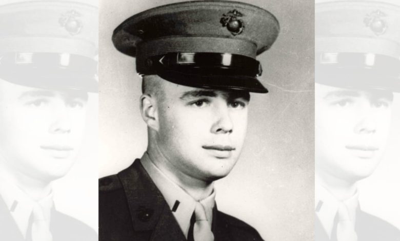 Refusing evacuation, this Marine packed dirt into his wound and continued to fight