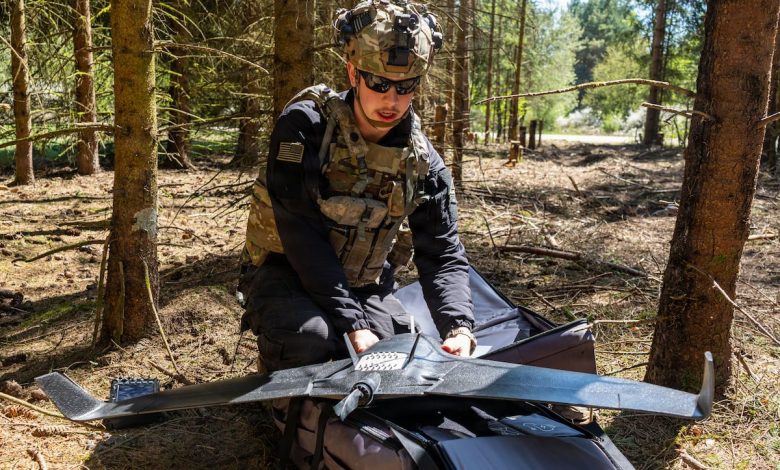 As US eyes smaller military footprint in Europe, new unit trains for drone warfare