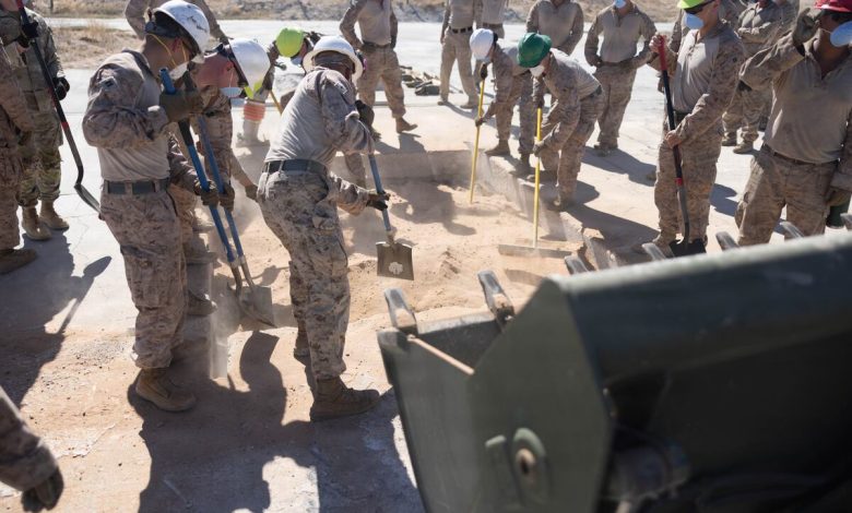 The US Marine Corps is looking for a few good robots to build airfields