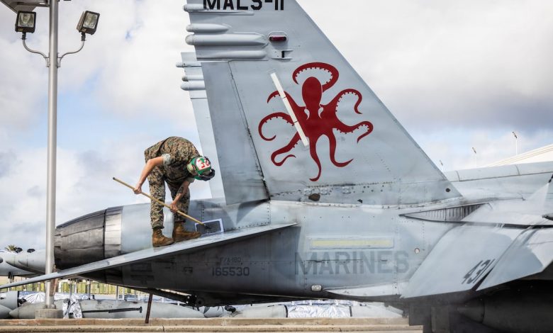 Marines to phase out F/A-18 maintenance jobs as Hornet era ends